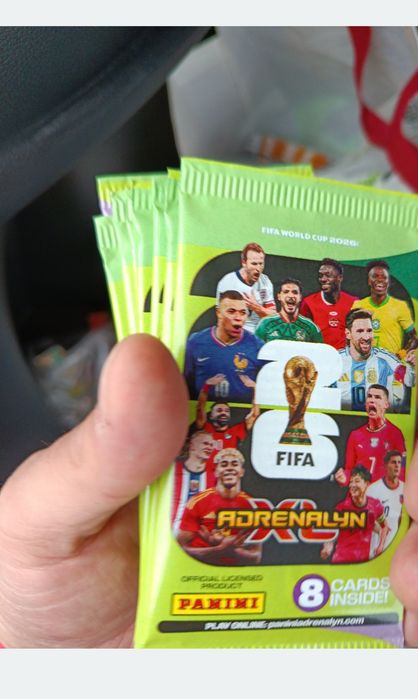 Karty panini nowe okazja