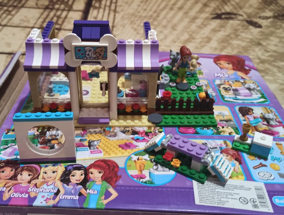 Конструктор для дівчаток дитячий садок для щенят