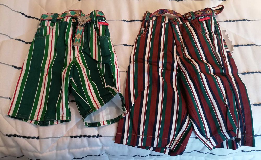 Conjunto de calções de criança