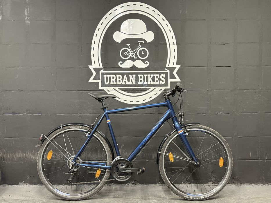 Rower miejski Trekkingowy Serious Cedar Hybrid 5 Shimano Acera Aluminium Męski 61 cm Urban Bikes