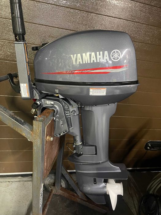 мотор лодочний двигун до човна yamaha 15 електростартер 2т