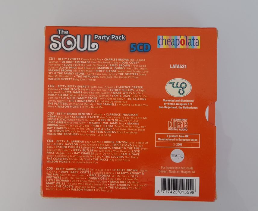 Soul Party Pack 5cds