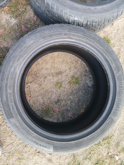 Opony letnie 225/45 R17 2x Continental 2xhankook