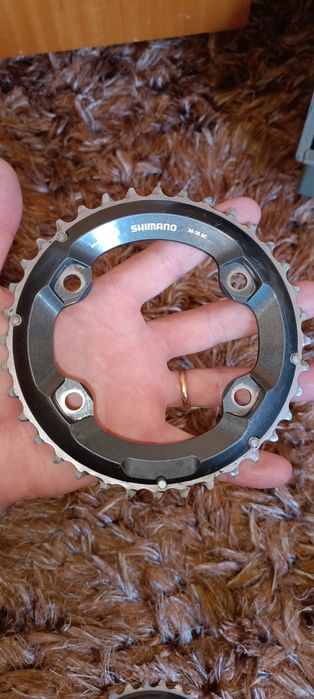 Pratos pedaleira Shimano XT  36-26 BC