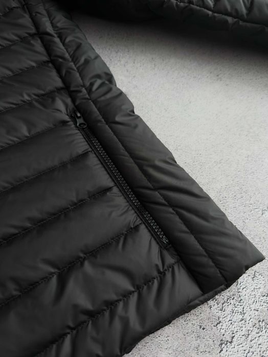 Куртка мужская Adidas до 0°С демисезонная с капюшоном адидас черная