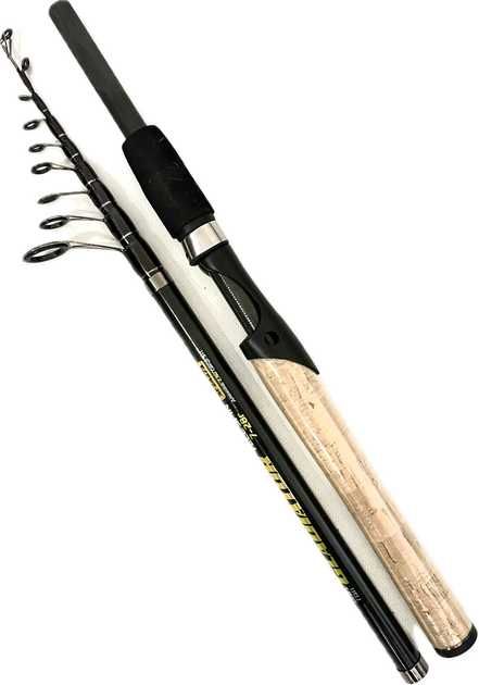 Спиннинг компактный  Gladiator 2.1/2.4/2.7м (тест 7-28г) карбон