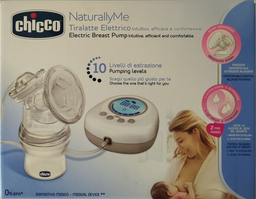 Bomba Elétrica Tiraleite Chicco Naturally Me