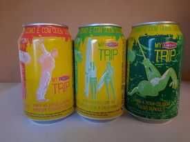 Lote de 81 latas de bebidas diversas - Frutea e Lipton Ice Tea