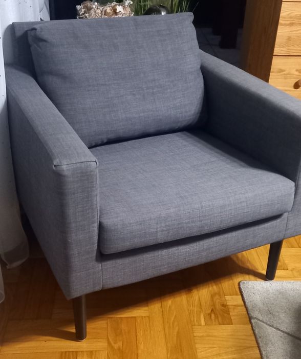 fotel Ikea Friheten, szary