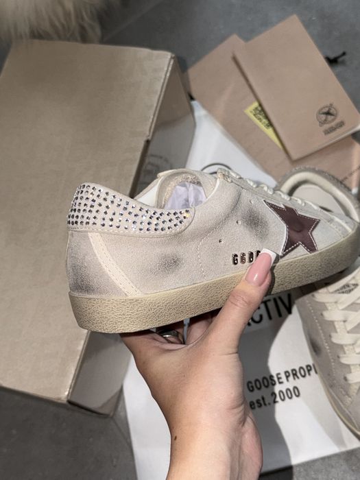 Кеди golden goose 37,38,39  розміри ,рожева зірка голден гус
