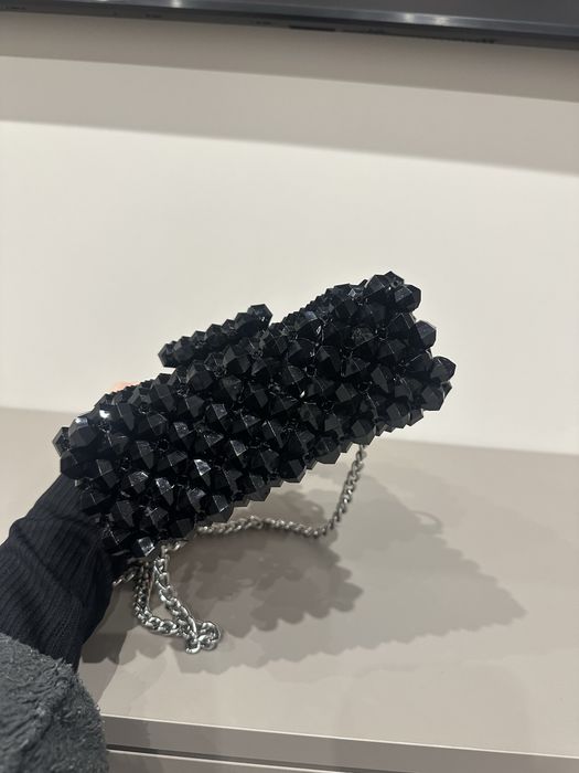 Сумочка ручної роботи з кришталевих бусін