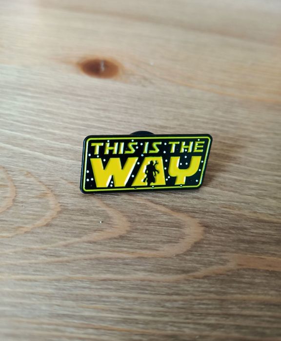 Broszka This is the way, z Mandalorian. Star Wars