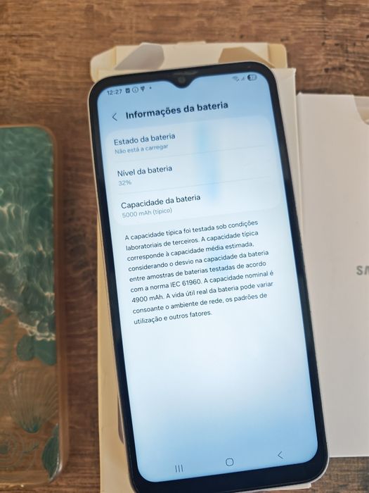 Samsung A14 6.6" 4GB/64GB Silver  Aceito Retomas