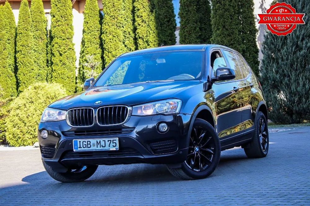 BMW X3 190KM 4x4 Podgrzewane Fotele Tempomat Parktronik Lift 1Właściciel