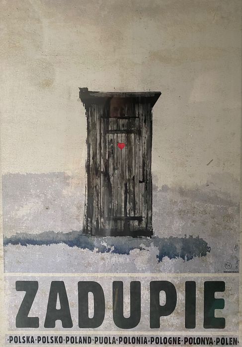 Plakat Zadupie Polska
