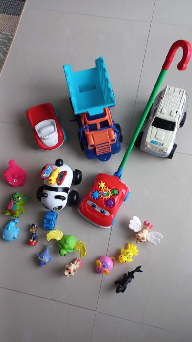 Brinquedos,  lote 17 peças
