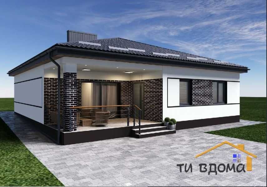 Сучасний окремий будинок 110 кв.м. "Американка"