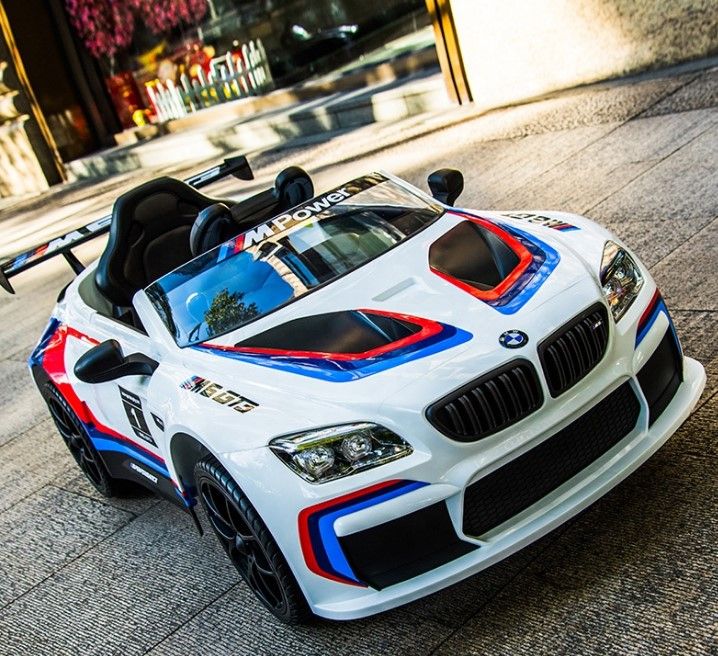 Auto na akumulator BMW M6 GT3 2x45W EVA Ecoskóra Bluetooth KLIMA PILOT