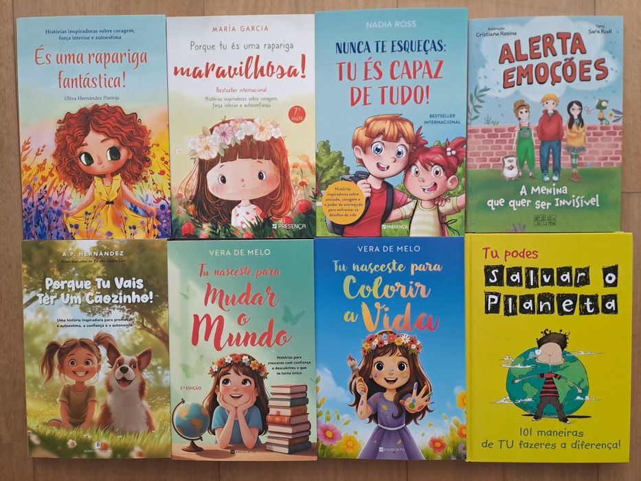 Livros infantojuvenis  das emoções novos