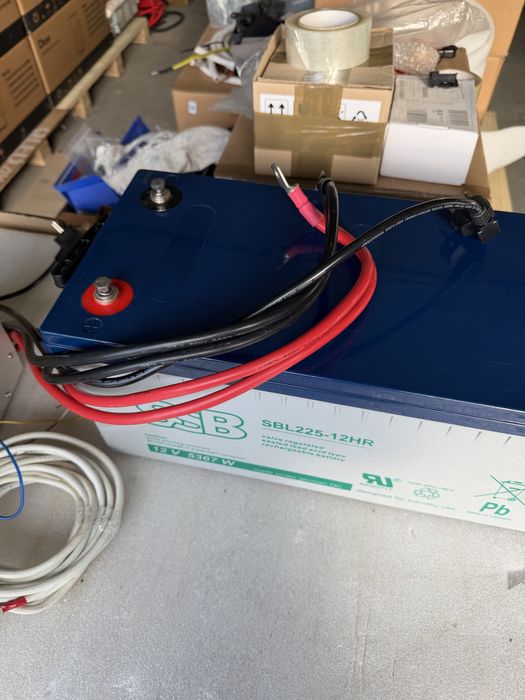 Гелевий новий Акумулятор  SSB SBL-225-12HR, 12V, 200Ah