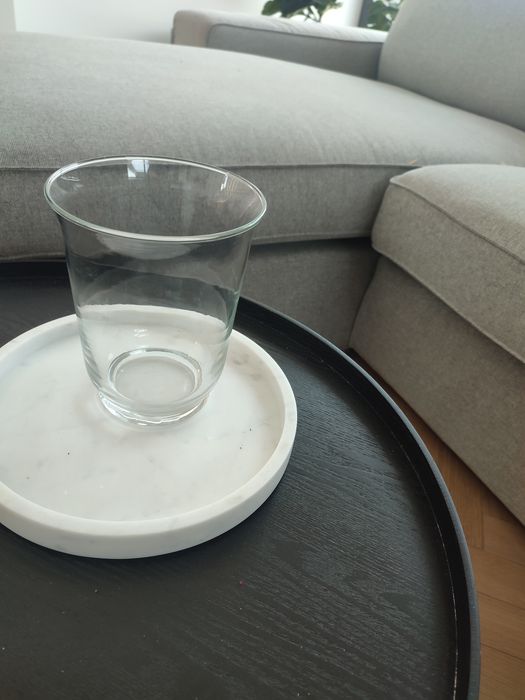 Świecznik Ikea szklo