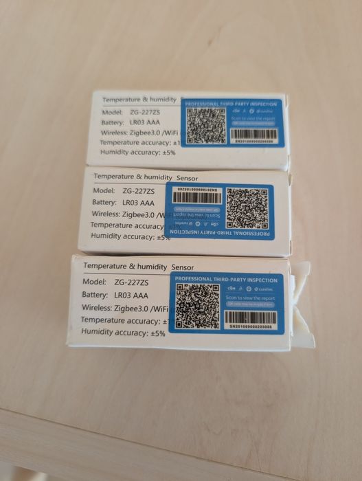 Датчик температури та вологості Tuya Zigbee 3.0, новий