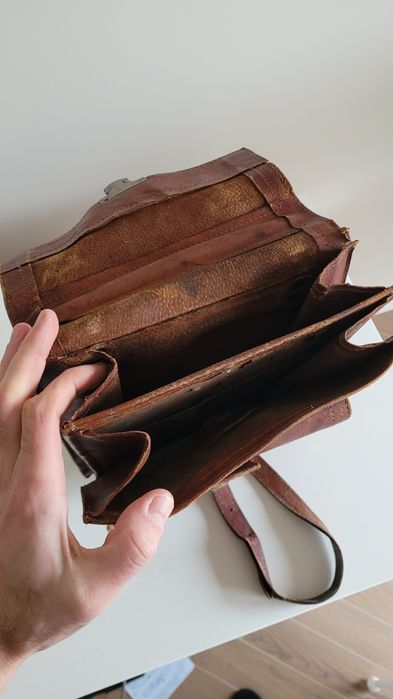 Plecak skórzany vinatge