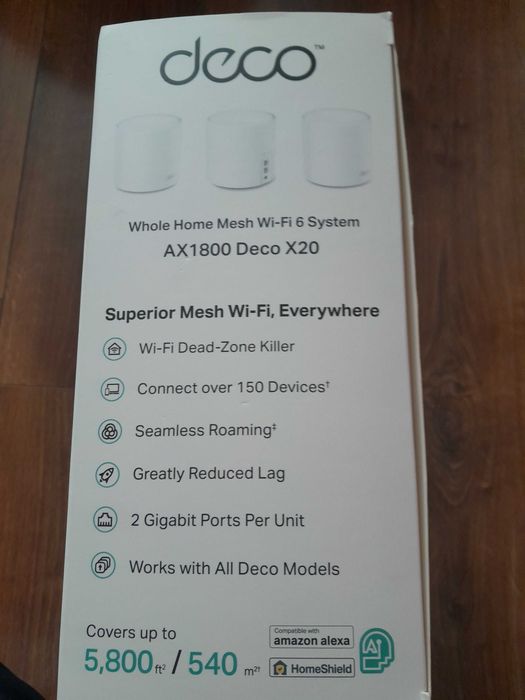 Tp-Link Deco X20 AX1800 Router/Modem. Na gwarancji.