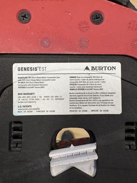Burton Custom FV + wiązania Genesis
