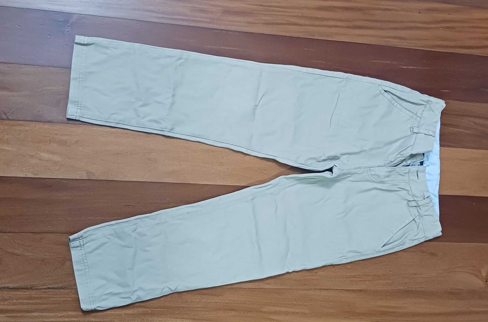 2 Calças de sarja para criança - 7/8 anos