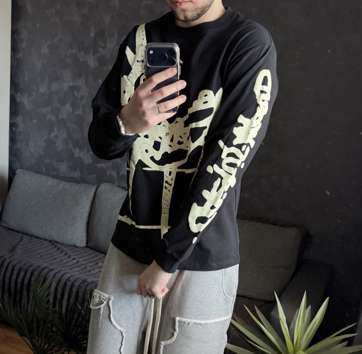 Лонгслив Cactus Jack by Travis Scott Barbed Wire Long-Sleeve Tee Лонгслів Реп Мерч