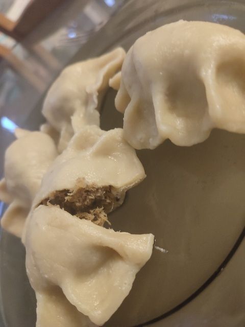 Ręcznie robione pierogi domowe