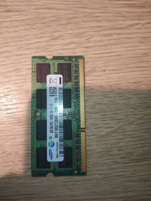 Zestaw Zasilaczy 12V + Kości RAM 4GB DDR3 SO-DIMM(Laptop)Serwis/części