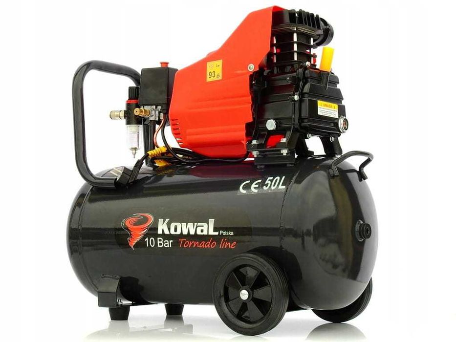 Компресор масляний 50 л Kowal Polska 1,5 кВт компрессор воздушный