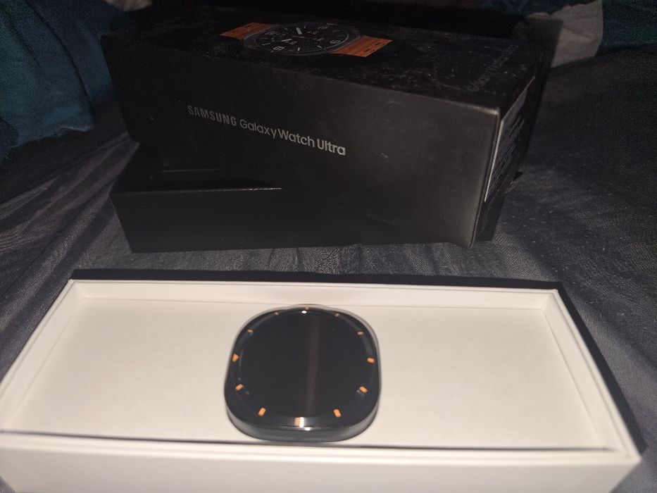 Samsung Galaxy Watch Ultra 47mm LTE (Titanium Gray) - Caixa Completa