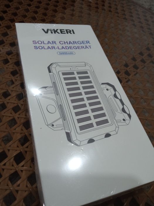 Vikeri - solar charger 26800mAh