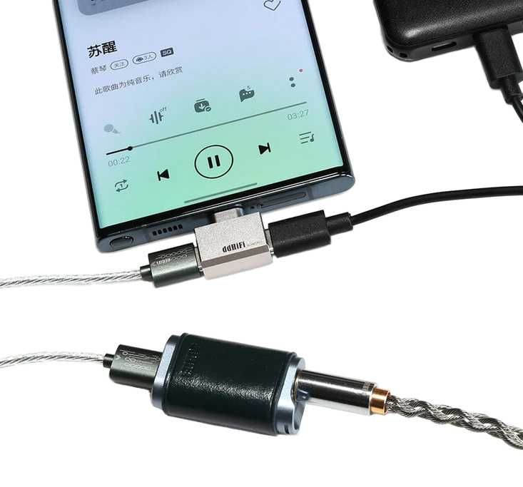 Перехідник-адаптер ddHiFi TC28CPro. M: USB-C → F: USB-C OTG/USB-C