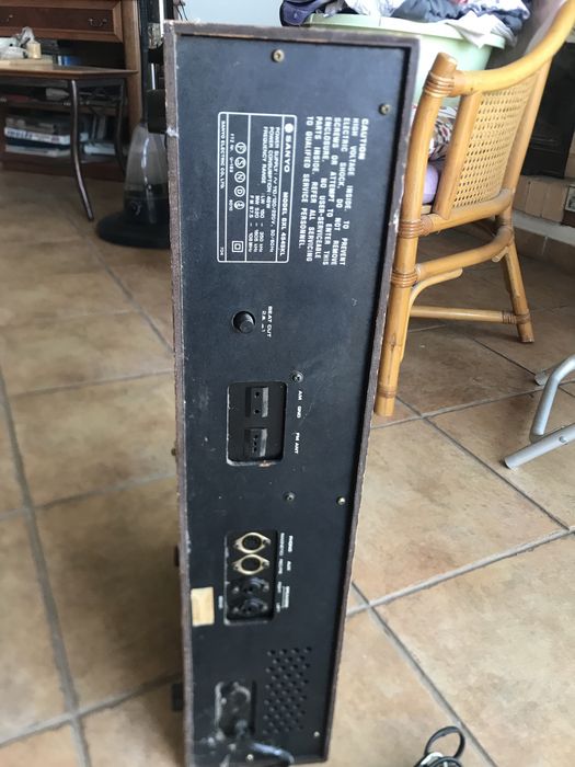 Radio leitor de Cassetes SANYO