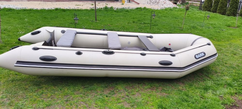 Ponton bark 420s z nowym silnikiem 6hp