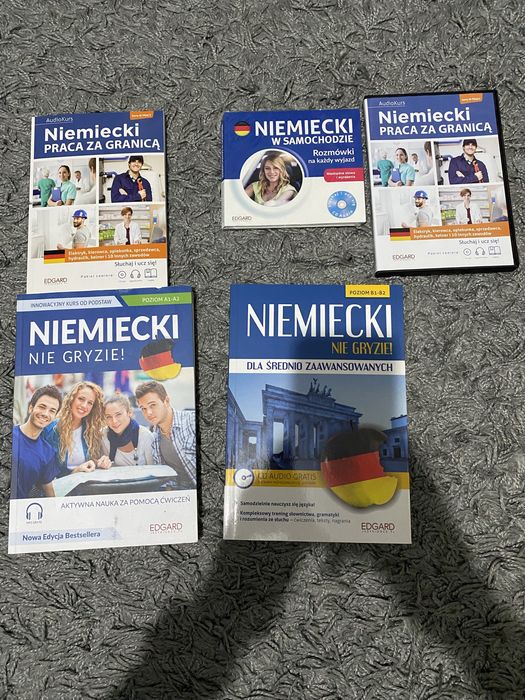 Książki podręczniki j.niemiecki płyty CD