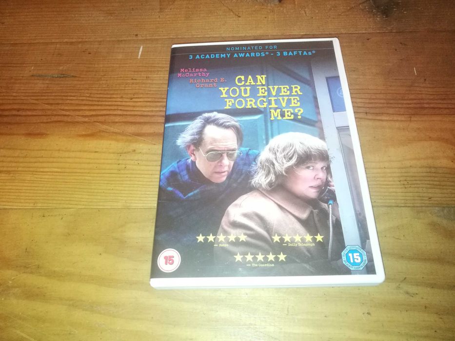 CAN YOU EVER FORGIVE ME? DVD (legendagem em Inglês)