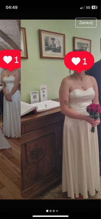 Suknia ślubna / ślub cywilny