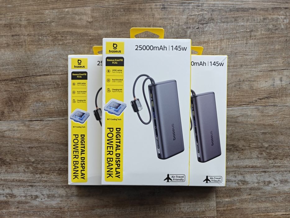 Пауербанк Baseus EnerFill FC41 145w 25000mAh