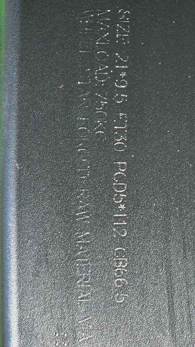 Оригінальні диски Mercedes AMG R21 GLC W253 X253 (A2534012000)