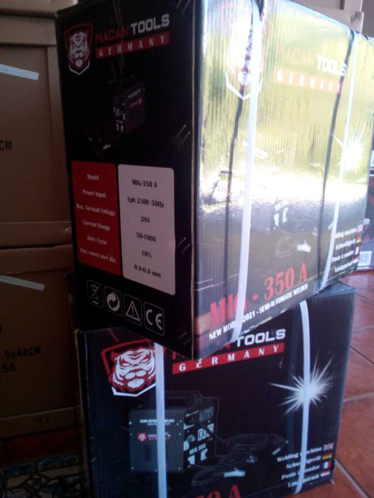 Aparelho de soldar Semi Automático 300a sem gás NOVOS