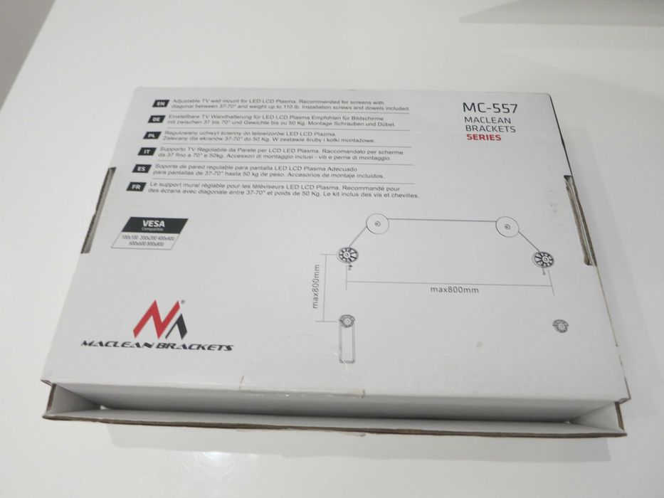 uchwyt linkowy tv Maclean MC-557, NOWY