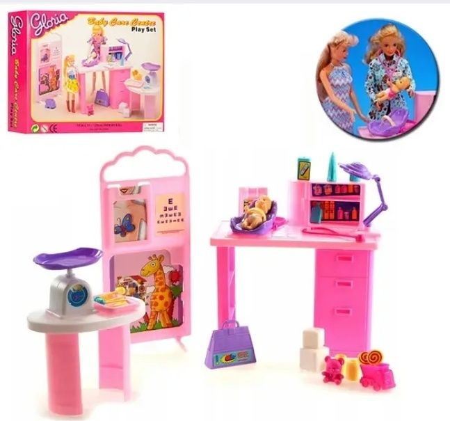 Меблі для ляльок Барбі Дитяча, Школа, Мебель для ЛОЛ