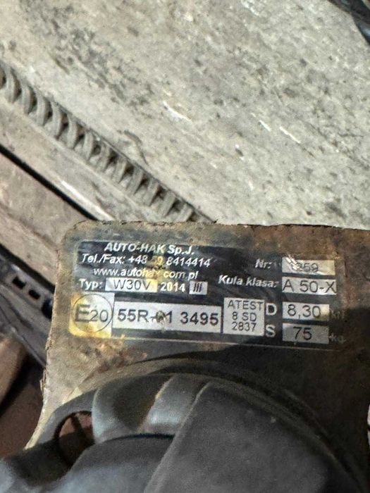 Hak Holowniczy Suzuki sx4 s-cross 2013-19 wiązka moduł komplet