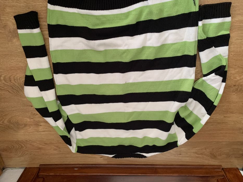 Sweter meski zielono rozm m/l