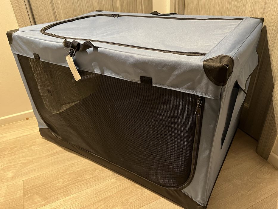 Розкладна клітка бокс для собак та котів